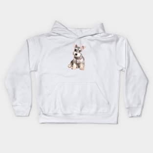 Miniature Schnauzer Kids Hoodie